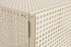 Armario Perforated Cabinet large, Eggshell