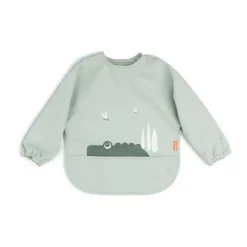 Babero con mangas Croco, Green