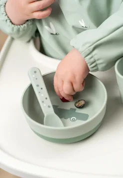 Babero con mangas Croco, Green