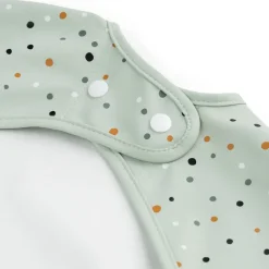 Babero con mangas Happy Dots, Green