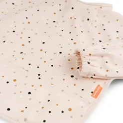 Babero con mangas Happy Dots, Powder