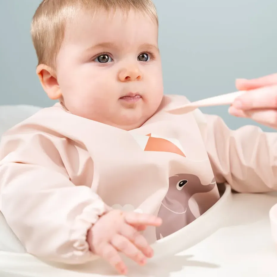 Babero con mangas Playground, Powder