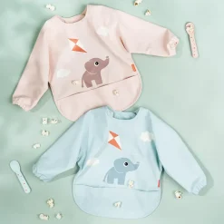 Babero con mangas Playground, Blue