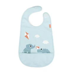 Babero con velcro Playground, Blue