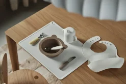 Babero de silicona Silly, 2-pack, Vanilla-hazel