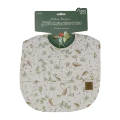 Babero Elsa Beskow Tomtebobarnen, Verde