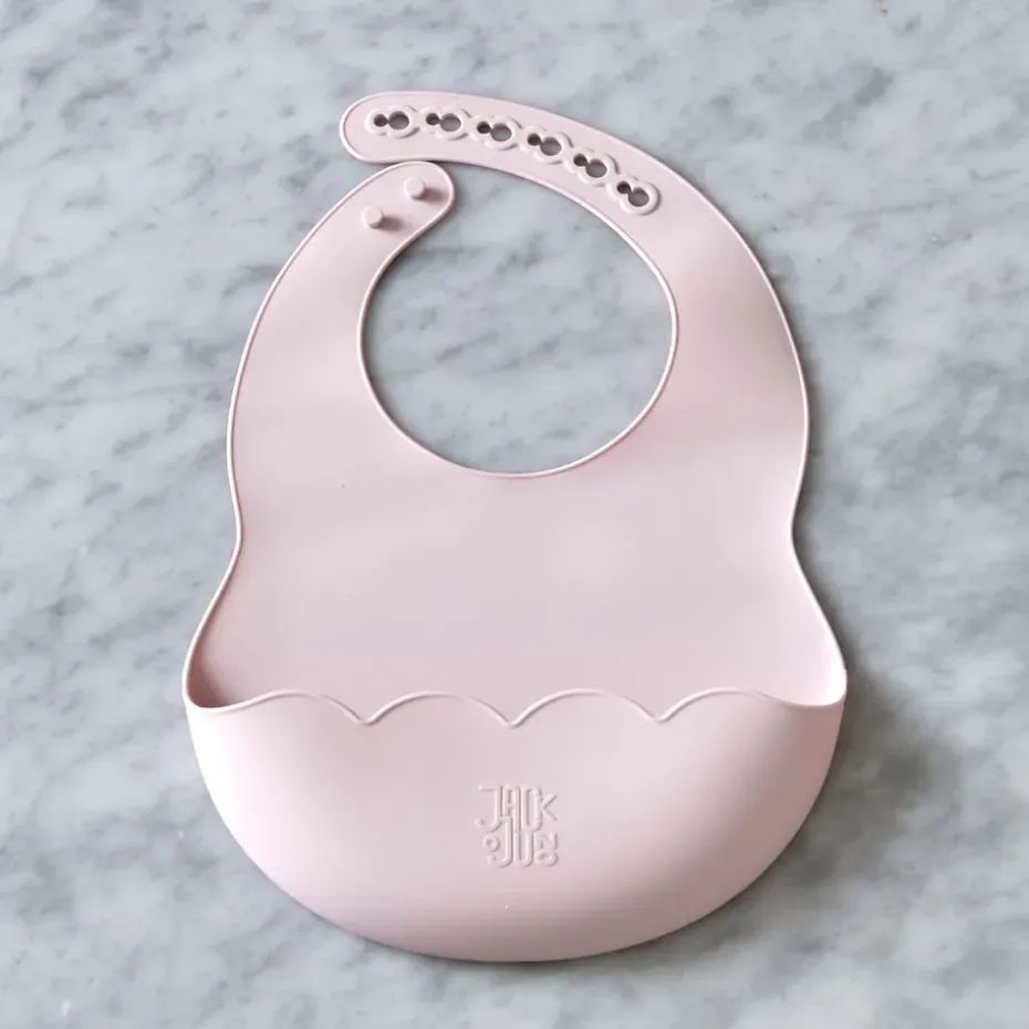 Babero Poppy, Light pink