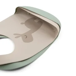 Baberos Lalee 2-pack, Sand-green