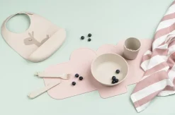 Baberos Lalee 2-pack, Sand-green