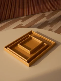 Bandeja Arrange small 17,3x21,4 cm, Amber