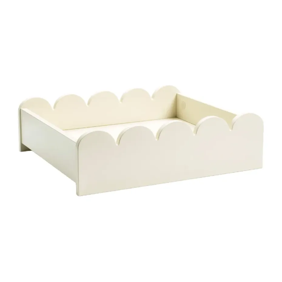 Bandeja Bump 35x41 cm, Off-white