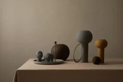 Bandeja Cooee redonda, 30 cm, gris