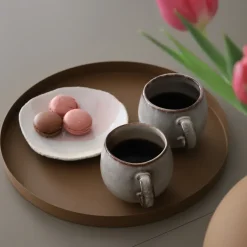 Bandeja Cooee redonda, 30 cm, Coconut