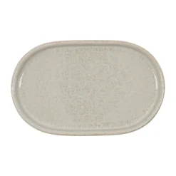 Bandeja Datura 12,5x20 cm, Gris marfil
