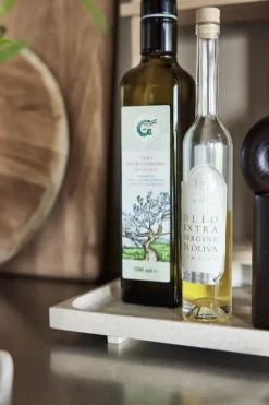 Bandeja de mármol Savi 14x30 cm, Beige