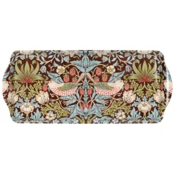 Bandeja de sándwich Strawberry Thief, marrón