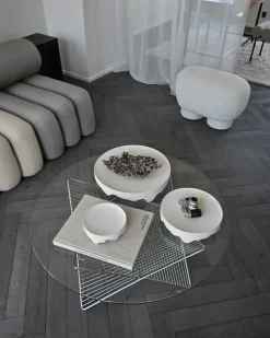 Bandeja decorativa Iwa, Abedul, Ø20