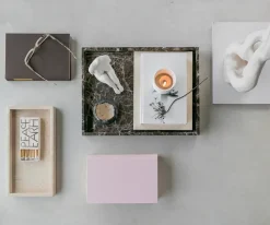 Bandeja decorativa Marble large 30x40 cm, Brown