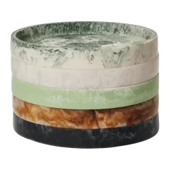 Bandeja decorativa Mist Ø20 cm, Seafoam