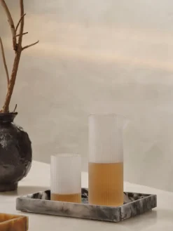 Bandeja decorativa Mist 15x20 cm, Charcoal