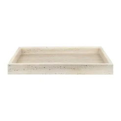 Bandeja decorativa Travertine 30x40 cm, Linen