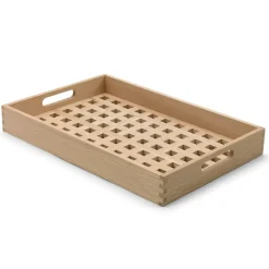 Bandeja Fionia 32x48 cm, roble