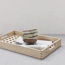 Bandeja Fionia 32x48 cm, roble