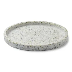 Bandeja Humdakin Terrazzo redonda Ø20 cm, Green-white