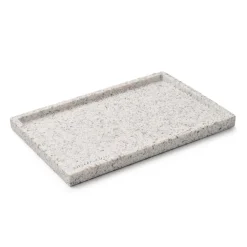 Bandeja Humdakin Terrazzo 30x20 cm, White-brown