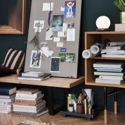 Bandeja madera Bon small, Roble teñido de negro