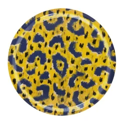 Bandeja Monster Medium Ø49 cm, Ochre yellow-grey-black