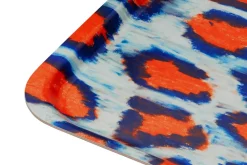 Bandeja Monster Medium 37x53 cm, Coral-white-ultramarine blue