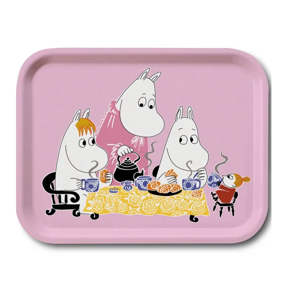 Bandeja Moomin Teaparty, rosa