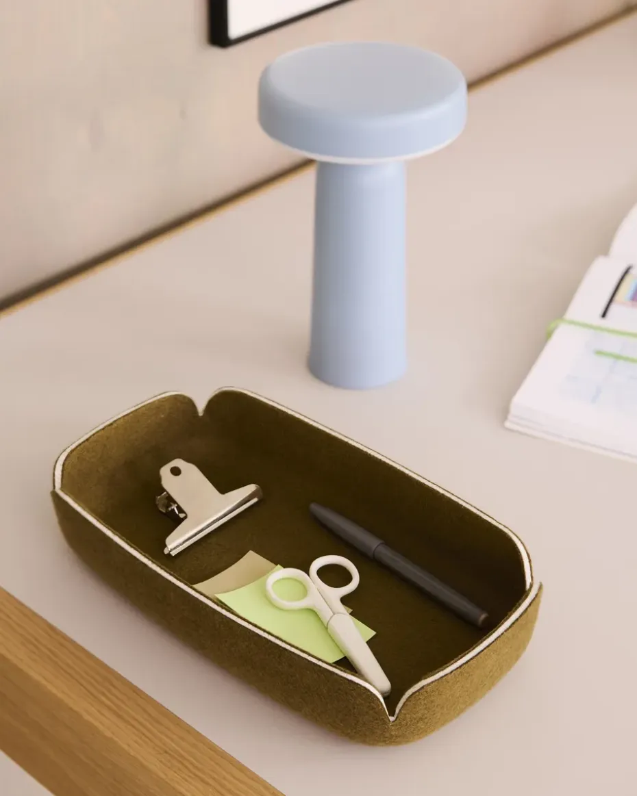 Bandeja Restore 15,5x28 cm, Brown green