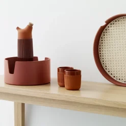 Bandeja Salon Ø40 cm, óxido