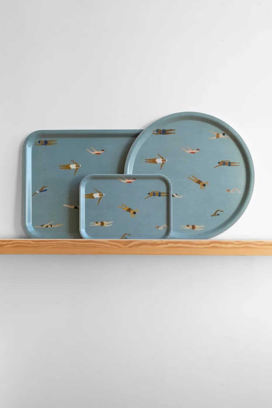 Bandeja Swimmers 20x27 cm, azul