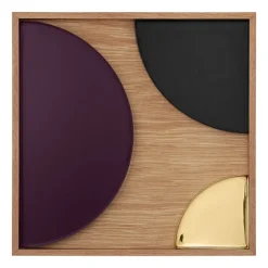 Bandeja Unity square roble, Large