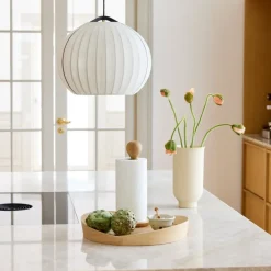 Bandeja V43 Top Ø38 cm, Roble lacado