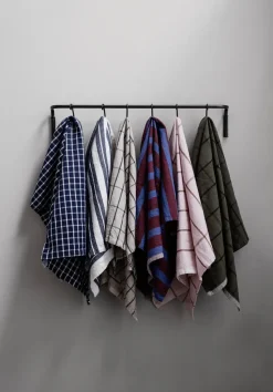 Barra de cocina con 6 ganchos, latón negro