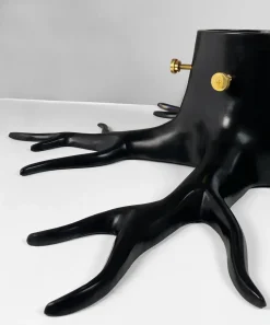 Base para árbol de Navidad grande Garden Glory, Black matte