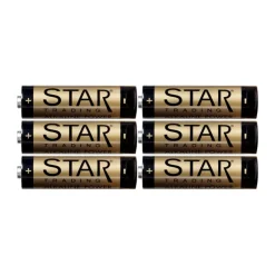 Batería Star Trading, pack de 6, AA