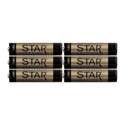 Batería Star Trading, pack de 6, AAA