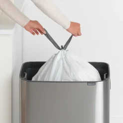 Bo touch bin 60 L, acero cepillado mate