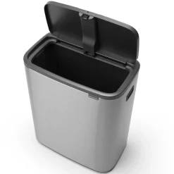 Bo touch bin 60 L, acero cepillado mate