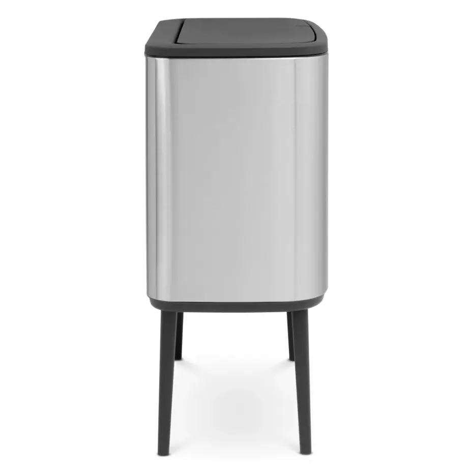 Bo Touch Bin 11+23 L, acero inoxidable mate