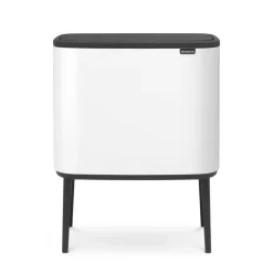 Bo Touch Bin 11+23 L, blanco
