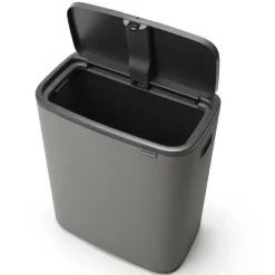 Bo touch bin 60 L, Mineral concrete grey