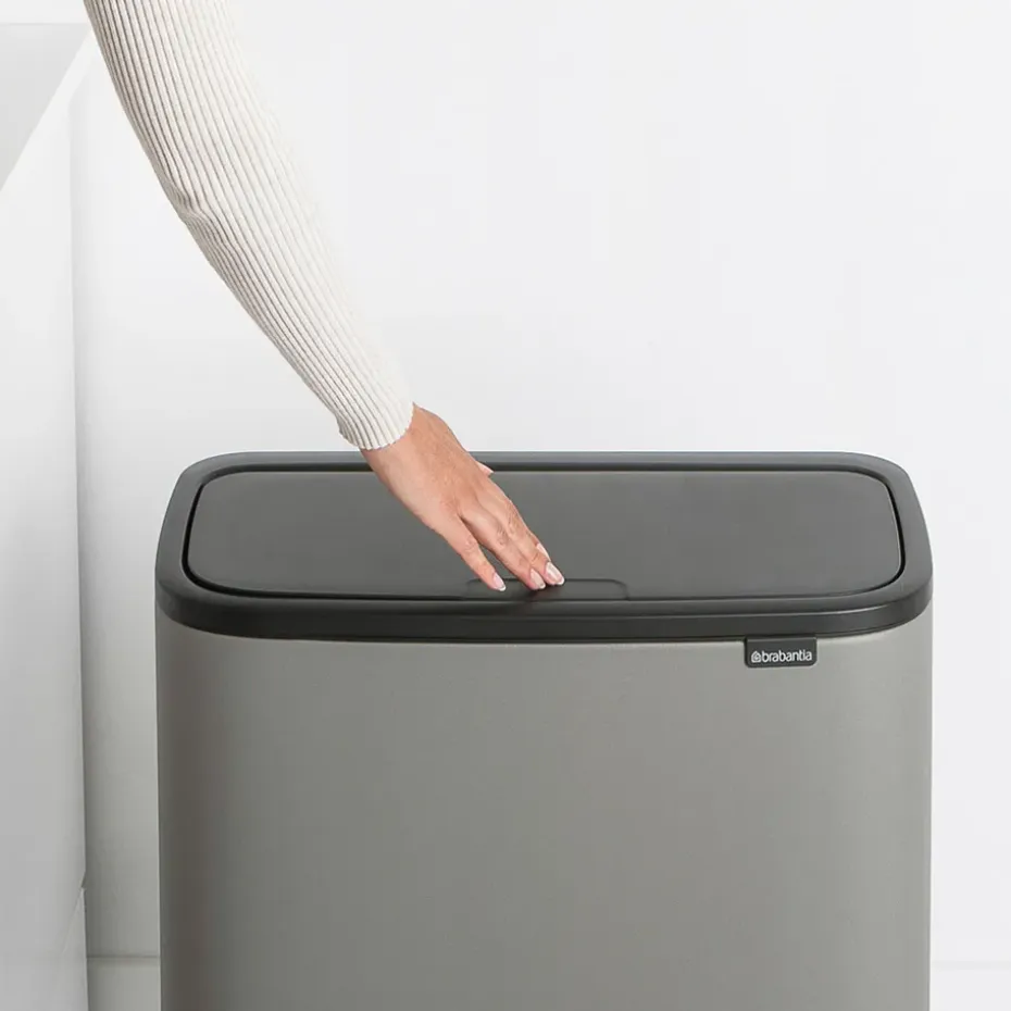 Bo Touch Bin 36 L, Mineral concrete grey