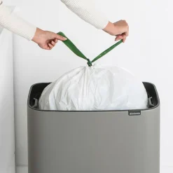 Bo Touch Bin 36 L, Mineral concrete grey