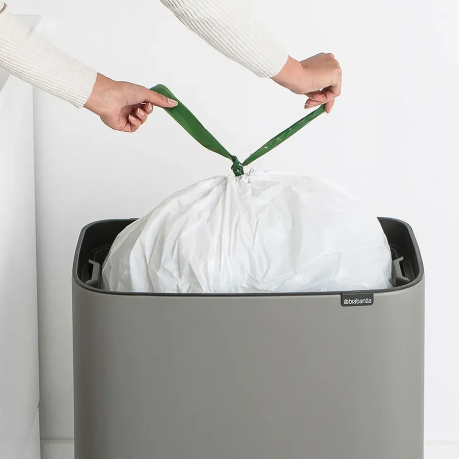 Bo Touch Bin 36 L, Mineral concrete grey